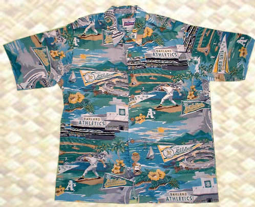 oakland athletics hawaiian shirt